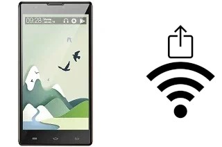 How to generate a QR code with the Wi-Fi password on a verykool s6001 Cyprus