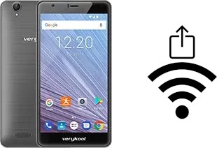 How to generate a Wi-Fi QR code on an verykool s6005X Cyprus Pro