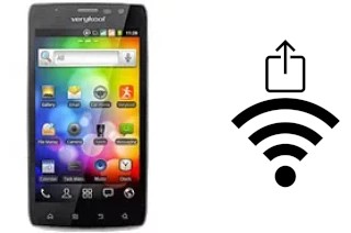 How to generate a Wi-Fi QR code on an verykool s757