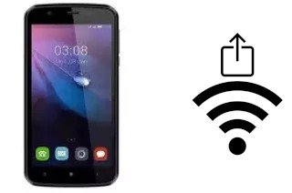 How to generate a QR code with the Wi-Fi password on a Videocon Infinium Z45 Amaze