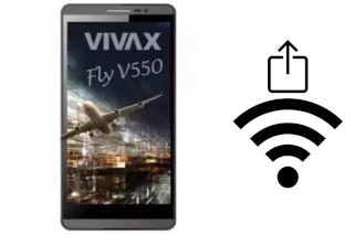 How to generate a QR code with the Wi-Fi password on a Vivax Fly V550