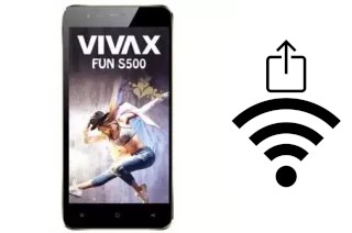 How to generate a Wi-Fi QR code on an Vivax Fun S500