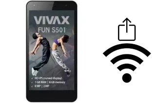 How to generate a Wi-Fi QR code on an Vivax Fun S501