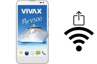 How to generate a Wi-Fi QR code on an Vivax Smart Fly V500