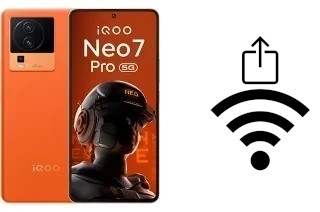 How to generate a Wi-Fi QR code on an vivo iQOO Neo 7 Pro