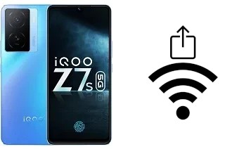 How to generate a Wi-Fi QR code on an vivo iQOO Z7s