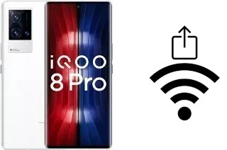 How to generate a Wi-Fi QR code on an vivo iQOO 8 Pro