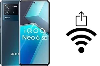 How to generate a Wi-Fi QR code on an vivo iQOO Neo6 SE