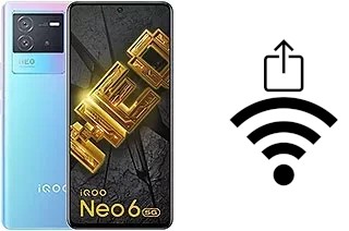 How to generate a Wi-Fi QR code on an vivo iQOO Neo 6