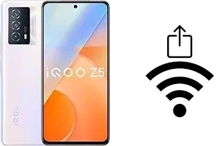 How to generate a Wi-Fi QR code on an vivo iQOO Z5