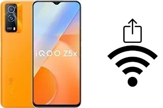 How to generate a Wi-Fi QR code on an vivo iQOO Z5x