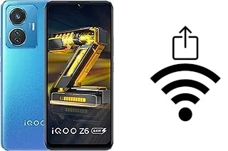 How to generate a Wi-Fi QR code on an vivo iQOO Z6 44W