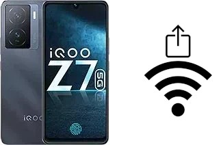 How to generate a Wi-Fi QR code on an vivo iQOO Z7