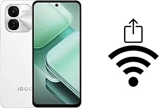 How to generate a QR code with the Wi-Fi password on a vivo iQOO Z9x