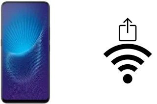 How to generate a QR code with the Wi-Fi password on a Vivo NEX