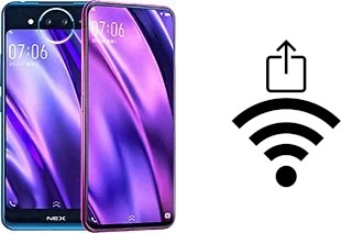 How to generate a Wi-Fi QR code on an vivo NEX Dual Display