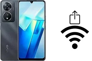 How to generate a Wi-Fi QR code on an vivo T2 (India)