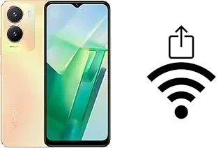 How to generate a Wi-Fi QR code on an vivo T2x (India)