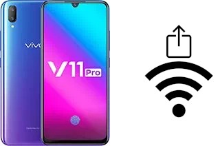 How to generate a QR code with the Wi-Fi password on a vivo V11 (V11 Pro)