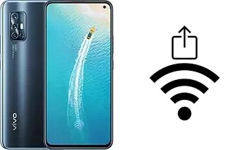 How to generate a QR code with the Wi-Fi password on a vivo V17 (India)