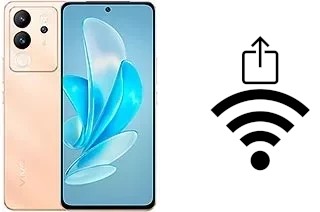 How to generate a Wi-Fi QR code on an vivo V30 Lite