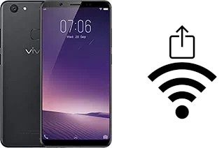 How to generate a QR code with the Wi-Fi password on a vivo V7+