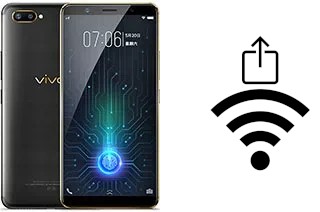 How to generate a QR code with the Wi-Fi password on a vivo X20 Plus UD