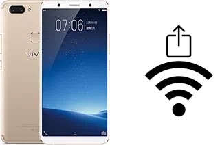 How to generate a Wi-Fi QR code on an vivo X20