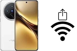 How to generate a QR code with the Wi-Fi password on a vivo X200