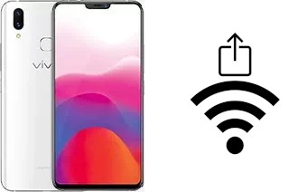 How to generate a QR code with the Wi-Fi password on a vivo X21