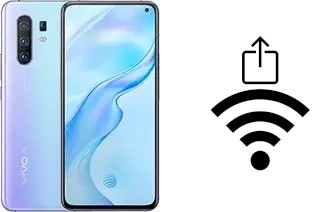 How to generate a QR code with the Wi-Fi password on a vivo X30 Pro