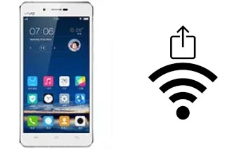 How to generate a Wi-Fi QR code on an vivo X5Max