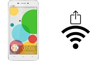 How to generate a QR code with the Wi-Fi password on a vivo X5