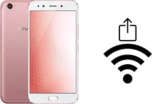 How to generate a QR code with the Wi-Fi password on a vivo X9s Plus