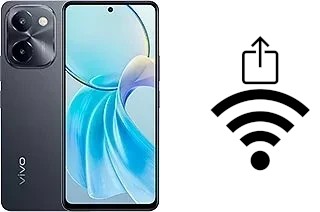 How to generate a Wi-Fi QR code on an vivo Y100i