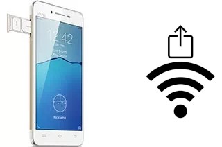 How to generate a QR code with the Wi-Fi password on a vivo Y35