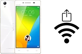 How to generate a QR code with the Wi-Fi password on a vivo Y51