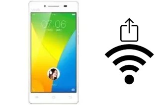 How to generate a QR code with the Wi-Fi password on a Vivo Y51L