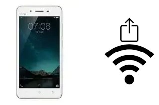 How to generate a QR code with the Wi-Fi password on a Vivo Y55