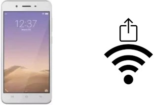 How to generate a QR code with the Wi-Fi password on a Vivo Y55L