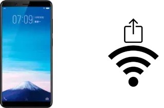 How to generate a QR code with the Wi-Fi password on a Vivo Y75