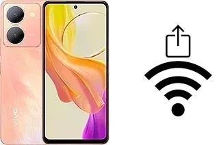 How to generate a Wi-Fi QR code on an vivo Y77t