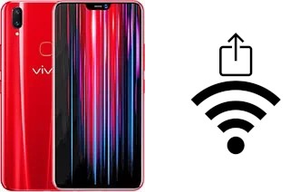 How to generate a QR code with the Wi-Fi password on a vivo Z1 Lite