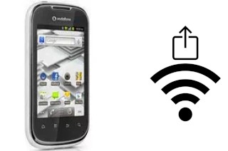 How to generate a QR code with the Wi-Fi password on a Vodafone V860 Smart II