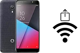 How to generate a QR code with the Wi-Fi password on a Vodafone Smart N9 Lite