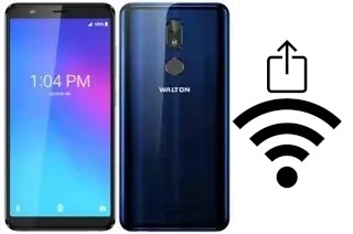 How to generate a QR code with the Wi-Fi password on a Walton Primo R5+