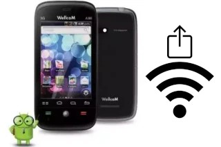 How to generate a QR code with the Wi-Fi password on a WellcoM A86