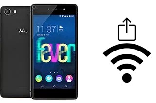 How to generate a Wi-Fi QR code on an Wiko Fever 4G