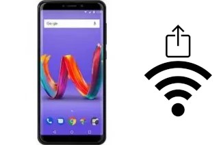 How to generate a QR code with the Wi-Fi password on a Wiko Harry 2