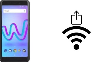 How to generate a QR code with the Wi-Fi password on a Wiko Jerry 3